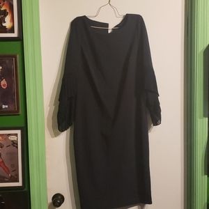DKNY pleated dress
